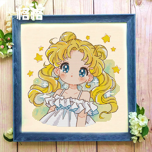 十格格十字绣法国DMC绣线套件