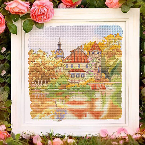 十格格十字绣法国dmc绣线套件