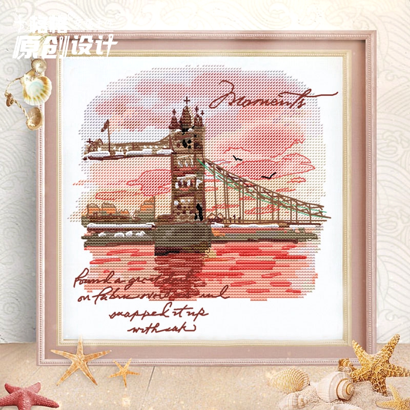 十格格十字绣法国dmc绣线套件