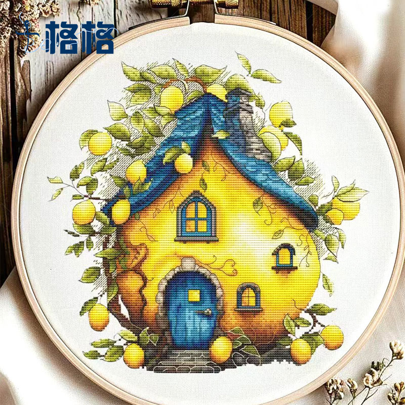 十格格十字绣法国DMC绣线套件