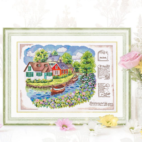 十格格十字绣法国DMC绣线套件