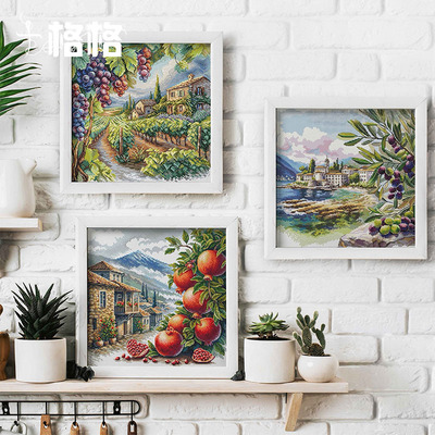 十格格十字绣法国DMC绣线套件