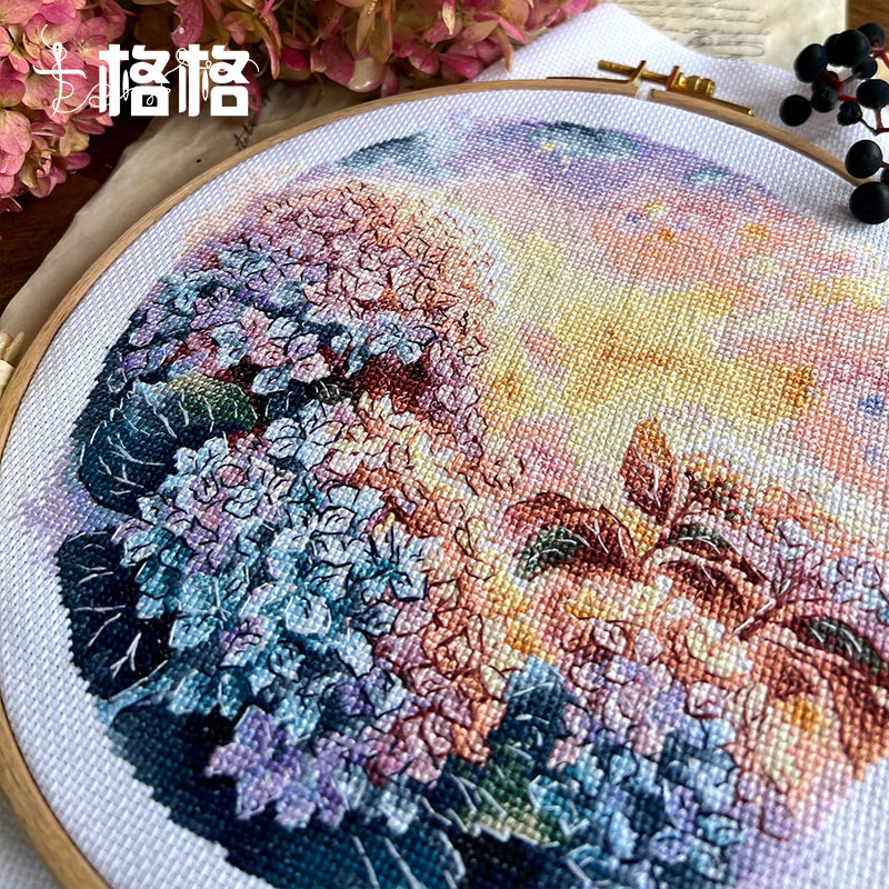 十格格十字绣法国DMC绣线套件