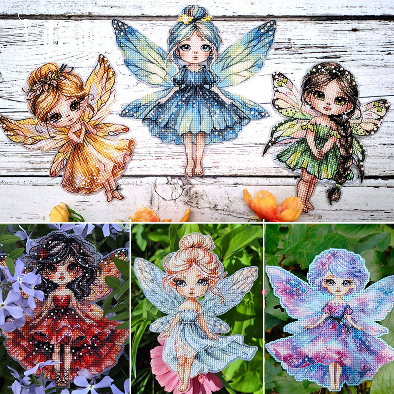 十格格十字绣法国DMC绣线套件