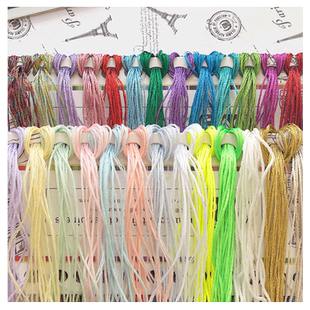 DMC 317W 金属绣线 全套共38色 每色4米 共152米