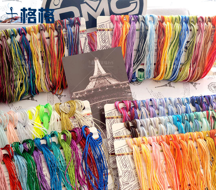 dmc绣线 317w共38色 117共18色 417f共61色 517f共24色 每色4米