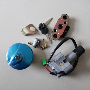 适用铃木骏驰GT125/X全车锁QS125-5AEGH车座油箱盖锁 电门锁套锁