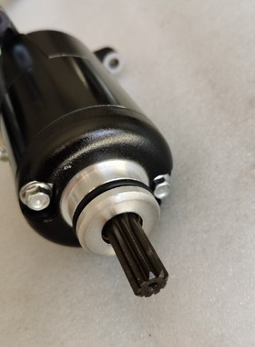 适用轻骑铃木摩托车极客飒GSX150FN起动机马达街车小跑155启动机