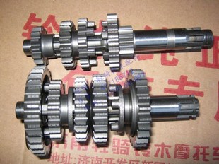 适用铃木王国三GS125主副轴齿轮QS125 B平衡轴发动机全车齿轮