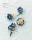 编织野菊花 新款 定制手钩胸针 蓝费丽菊 胸花成品森系原创 小饰品