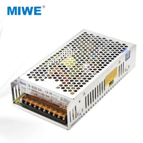 高品质MIWE开关电源S-250 250W 5V 12V 24V可选稳压工控直流电源