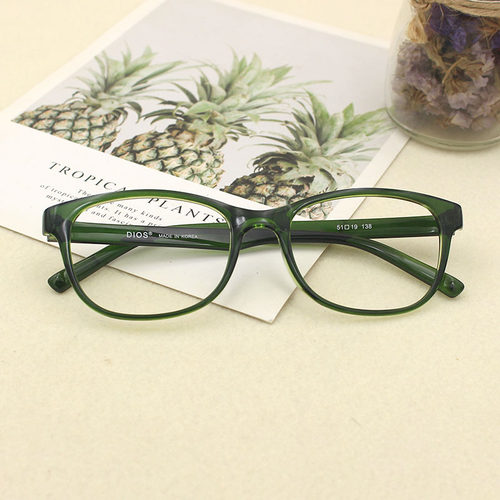 绿色镜架全框RT90眼镜男女通用