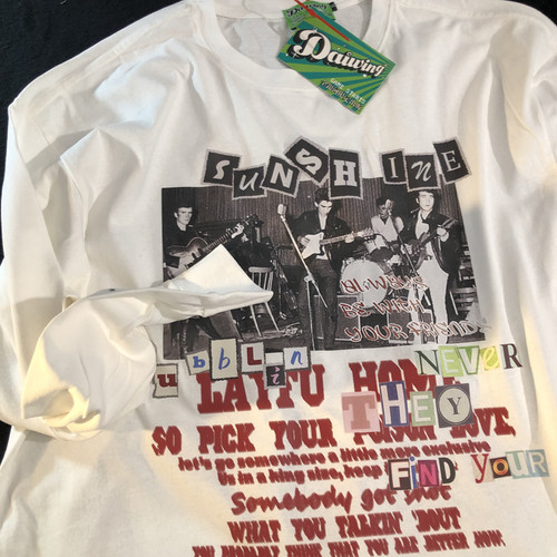 Daiwing美式复古长袖T