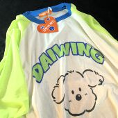 插肩袖 夏季 狗狗拼色防晒罩衫 美式 t恤 Daiwing 长袖 被好风景收买