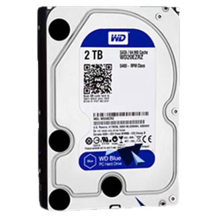 全新WD/西数 WD20EZRZ 2T硬盘2TB蓝盘64M 电脑机械数据盘 台式机