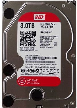 全新 全新WD/西部数据WD30EFRX3TB硬盘红盘64M NAS3.0西数3T红盘
