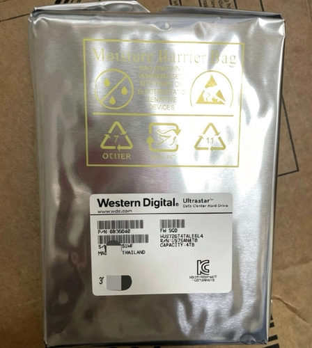 全新WD西数4T企业级HUS726T4TALE6L4服务器NAS HC310 硬盘sata3.0