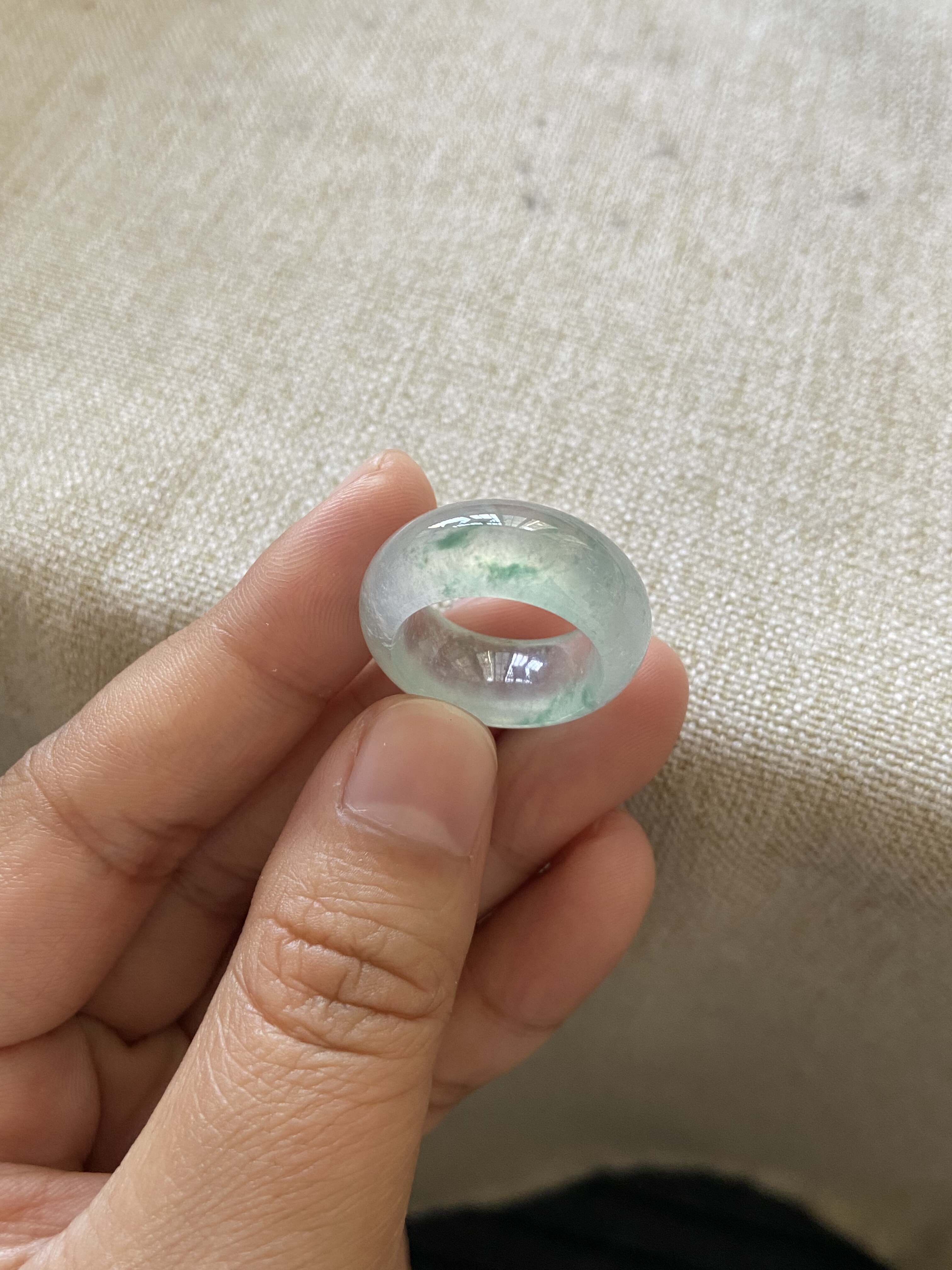 10号圈口高冰飘花戒指,珠宝/钻石/翡翠,戒指/指环,淘宝优惠券,粉丝福利购,淘宝优惠卷