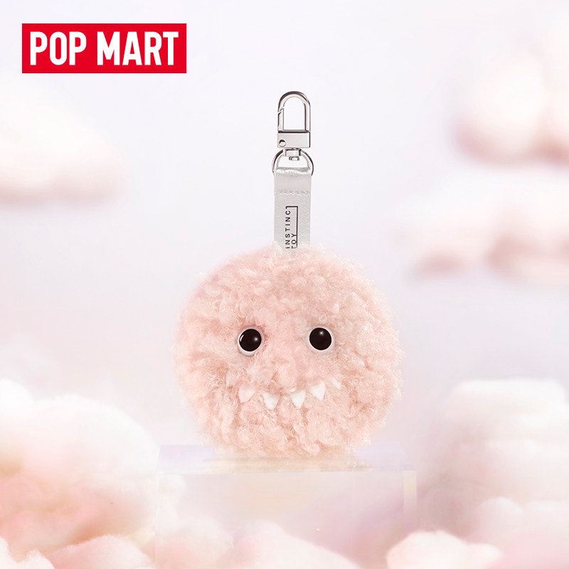 fluffy毛绒挂件二代泡泡玛特 instinctoy 大久保钥匙扣明盒确认款