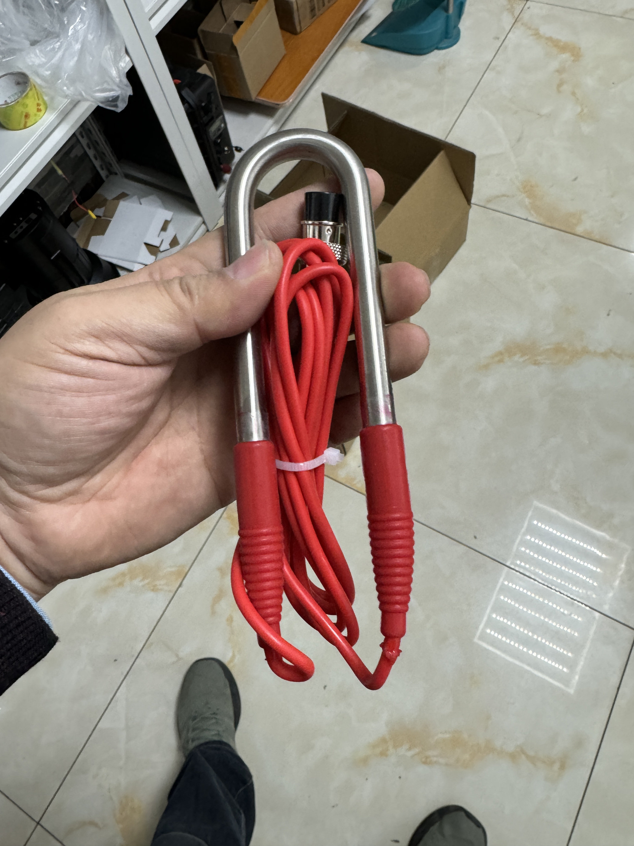 加热棒热的快钓鱼专用加热水12v16.8v通用100瓦