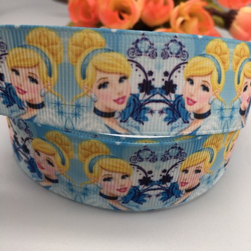 25mm新款公主印花织带服装辅料