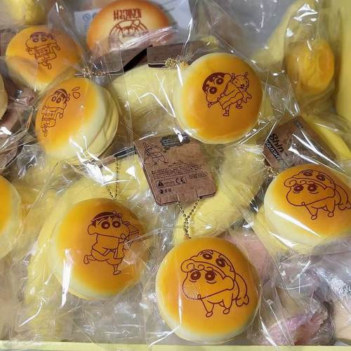 湿软慢仿真小新汉堡慢回弹捏捏乐解减压模型道具礼物一件代发