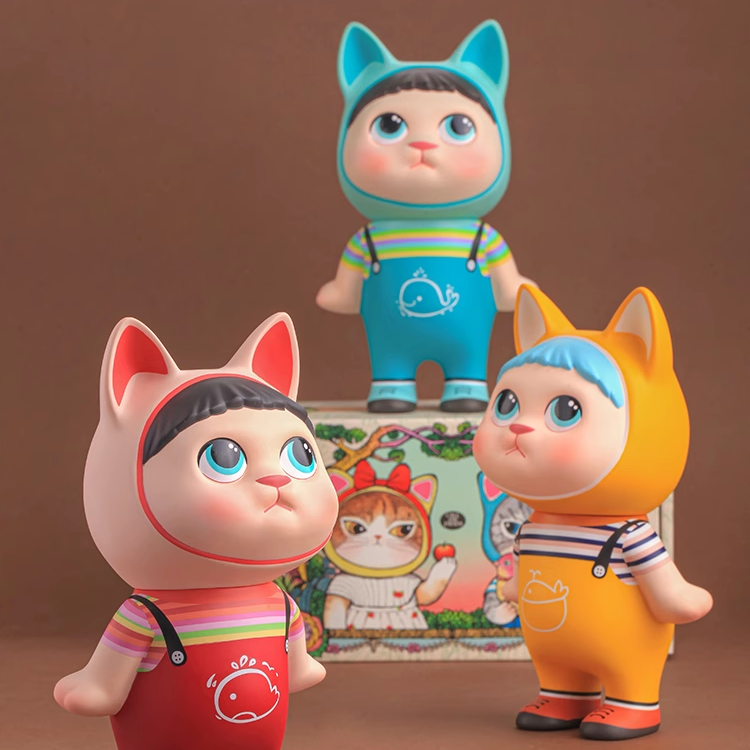 CALL ME PANDA  Lily卡通造型公仔猫  海洋主题创意摆件 猫咪摆件