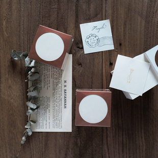 分装 | 日本 仓敷意匠 方形小便签 日常基础米白手帐周边