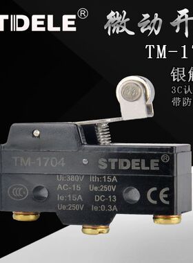 STDELE牌 行程开关 TM-1704（替LXW5-11G2）限位开关 微动开关
