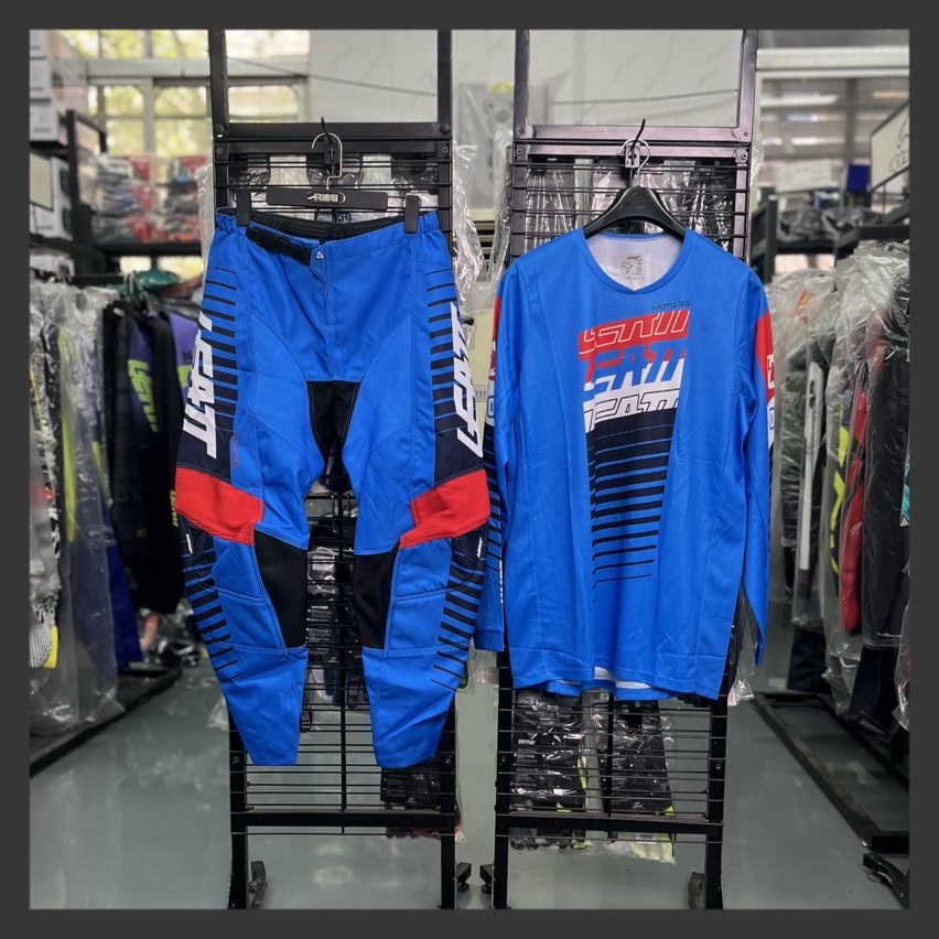 新手越野摩托车赛车服林道骑行服场地赛套装赛服新款LEATT3.5套装