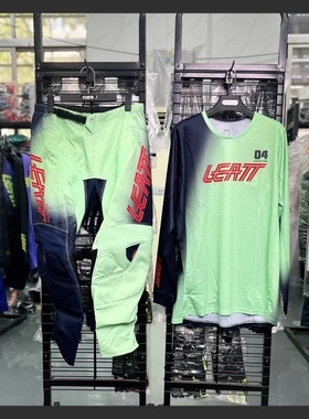 新款绿色越野套装林道穿越骑行赛车服LEATT3.5初级越野车服整套