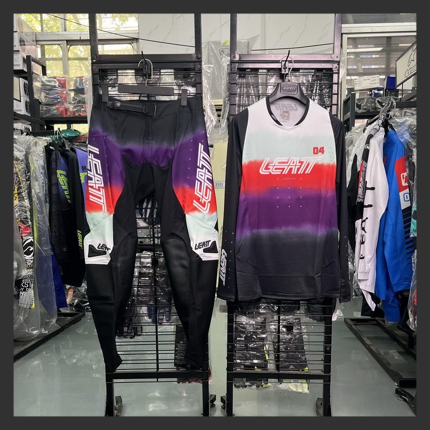 女款越野套装女式越野摩托车骑行赛车服新款LEATT4.5中级越野套装