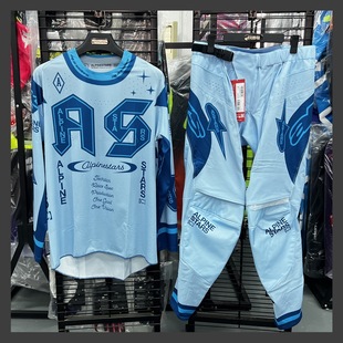 A星限量版越野摩托车服场地越野套装林道骑行服轻薄弹力透气赛服