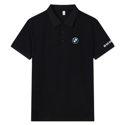 适用于宝马汽车工作服短袖POLO衫