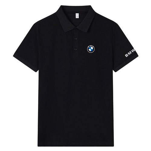 适用于宝马汽车工作服短袖POLO衫