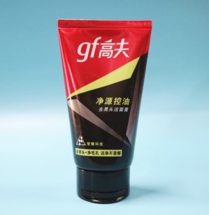 正品 gf高夫净源控油洗面奶去黑头洁面膏控油深层清洁收缩毛孔男士