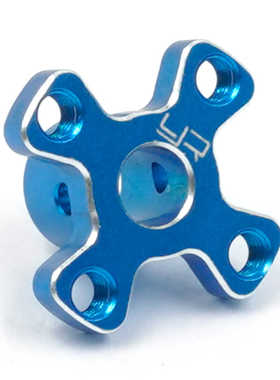 XV02 铝制直齿固定座 直齿支架 蓝色 Yeah Racing #TXV2-005BU