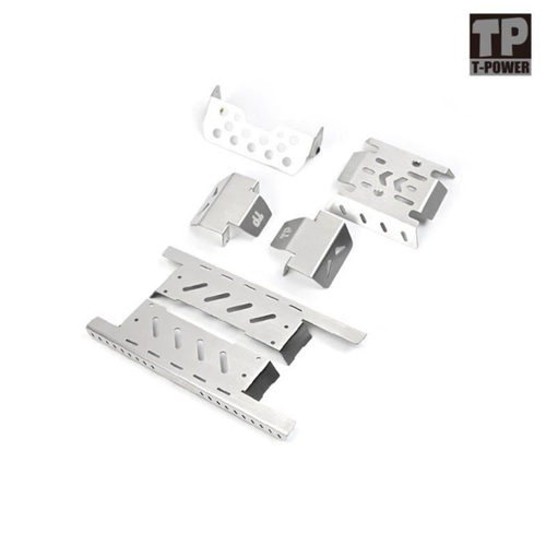 TP FOR 1/8 易控 攀爬车 V3 YK4083 4082 底盘护甲 装甲 金属护板