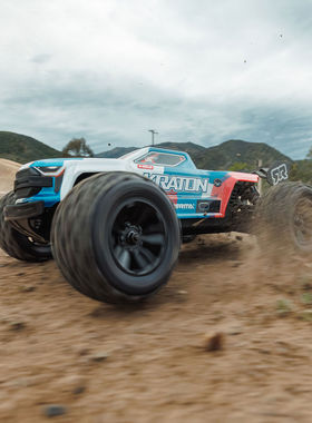 ARRMA 1/16 MINI KRATON卡屯四驱无刷3S大脚车 RTR电充版#ARA2508