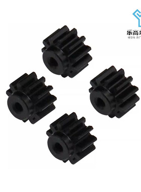 HR Losi 1:24 Micro-B/T 黑赛钢马达齿M0.5 11T 13T#LMCB113P01