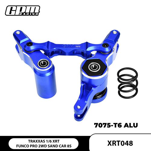 TRAXXAS 1/6 4WD XRT 8S 78086-4 铝合金 T6前转向组合#XRT048