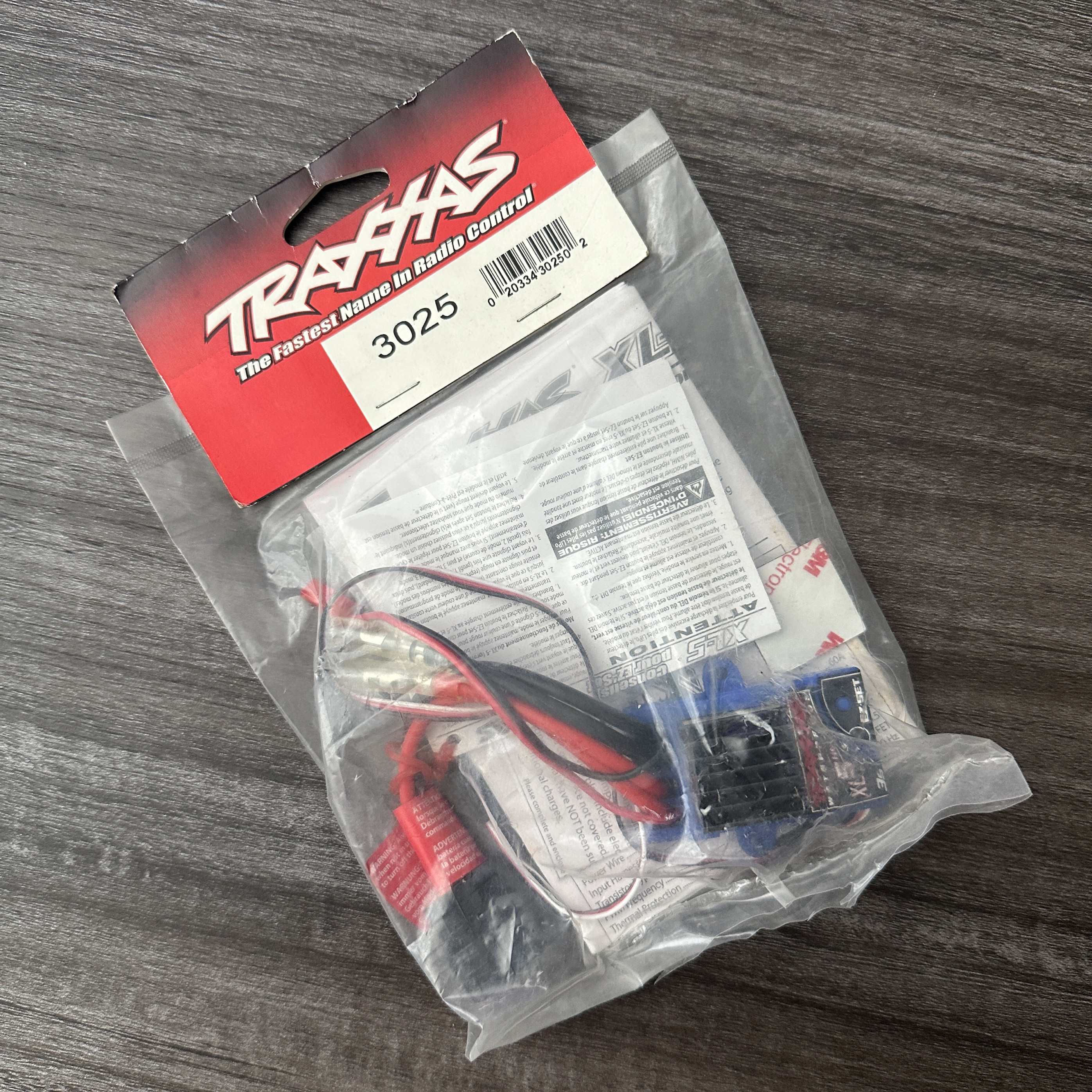 TRAXXAS TRX4 TRX6 电调 XL-5HV 3S 防水电调 带低电压检测#3025