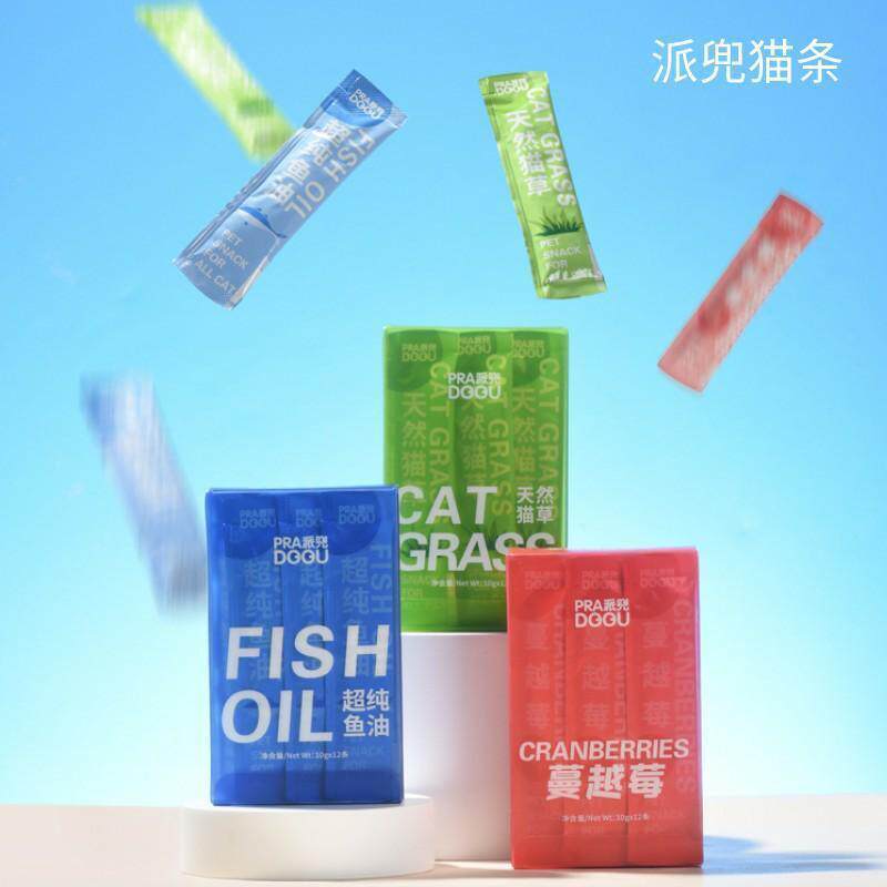 派兜功能性主食猫条湿粮条图片