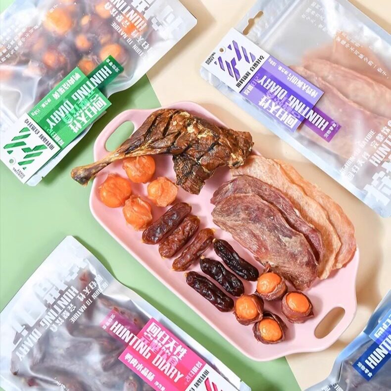 纯享犬猫通用纯肉干零食狩猎日记