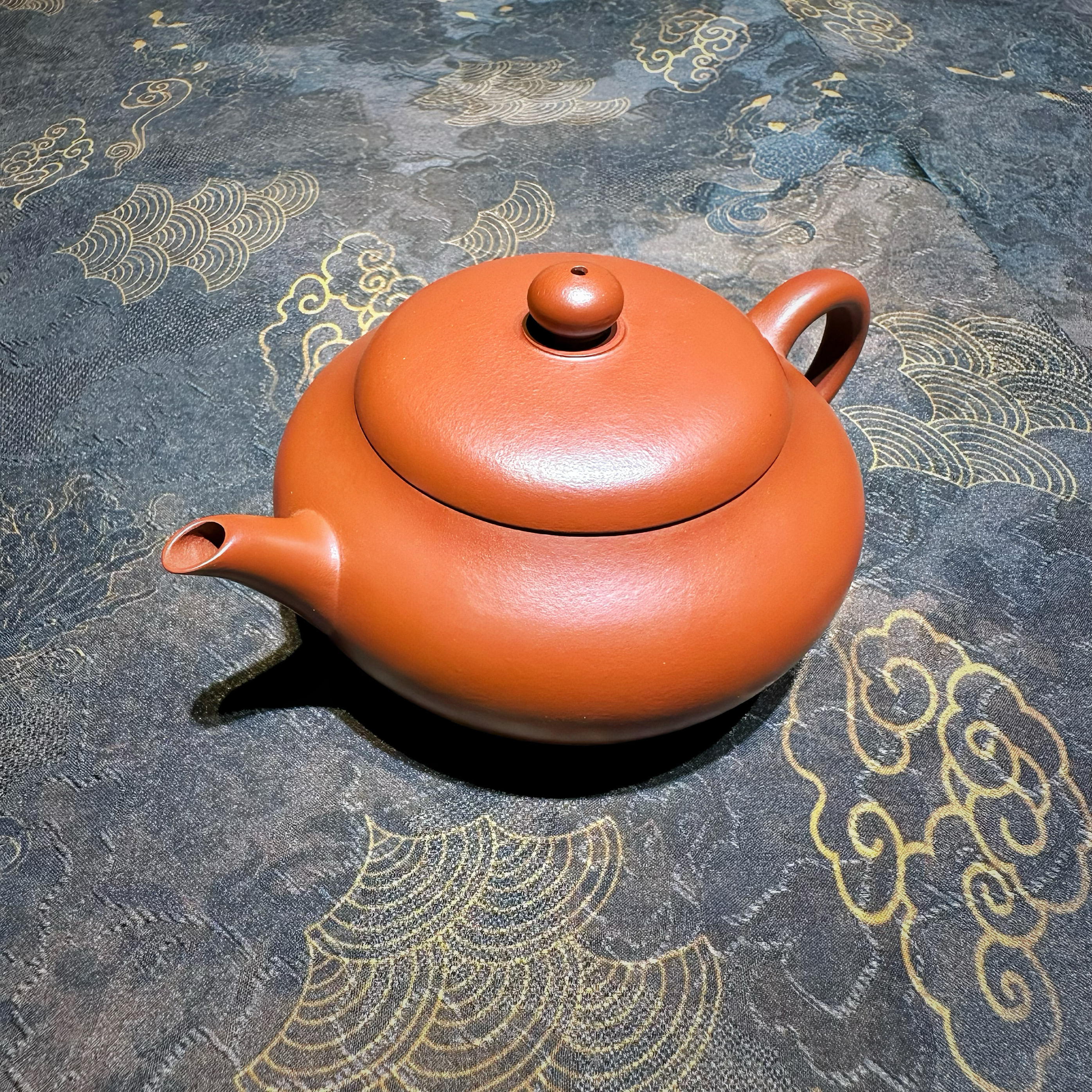 龙德堂汤华刚-思亭-大红袍全手工原矿紫砂壶范泽锋监制
