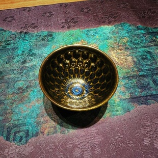 龙德堂-范泽锋砾石融金见喜天目盏