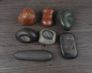 1.10号更新特价按编号选广西天然奇石大湾石红水河水冲石头摆件