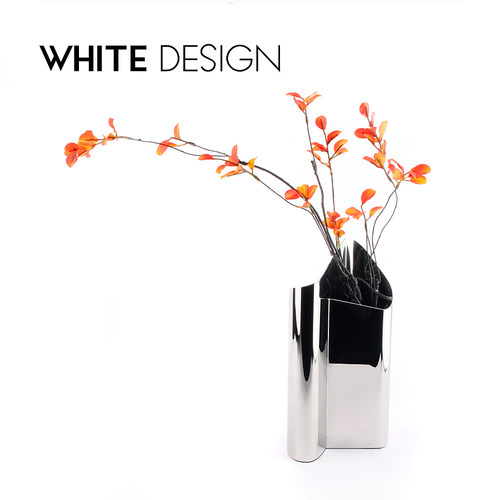 Whitedesign设计不锈钢客厅餐厅