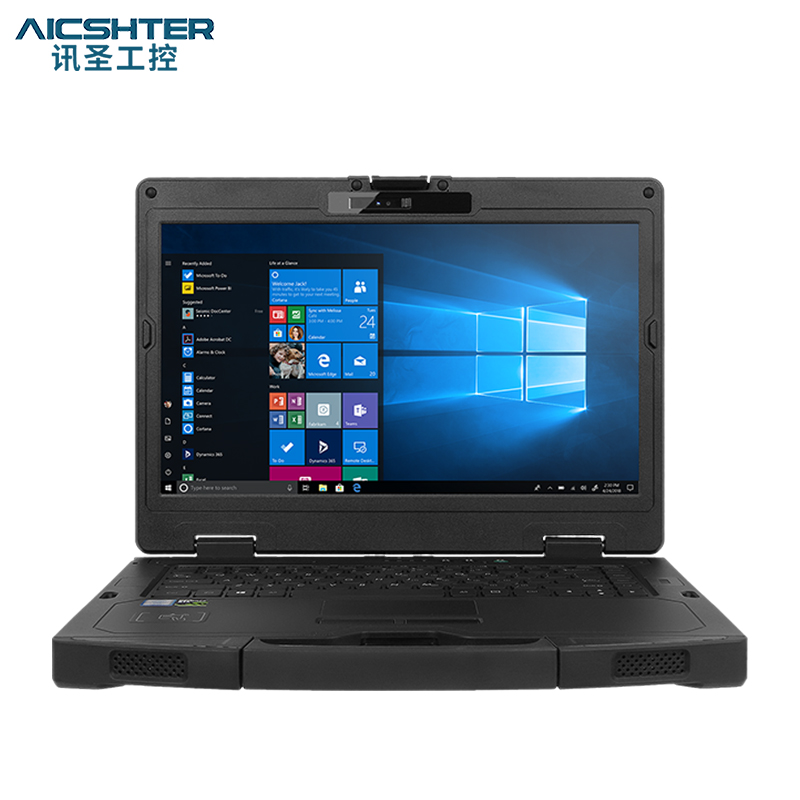 AICSHTER 讯圣三防笔记本电脑14英寸加固笔记本AIC-S410/I7-6600U
