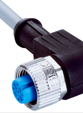 原装西克sick 2米弯头M12 5芯YG2A15-020VB5XLEAX  DOL-1205-W02M